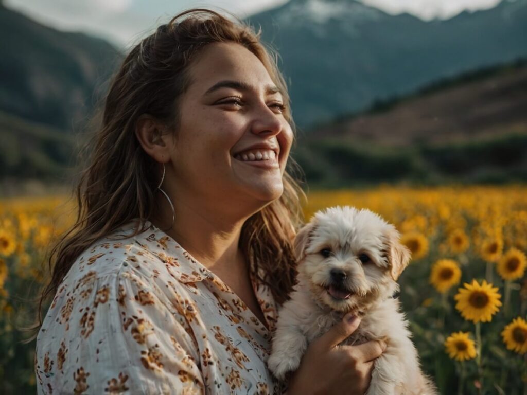 Una mujer disfrutando de un momento de paz, que ayuda a cómo prevenir el burnout en cuidadores.